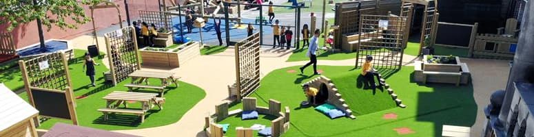 Hillcrest Academy’s Natural Play Area